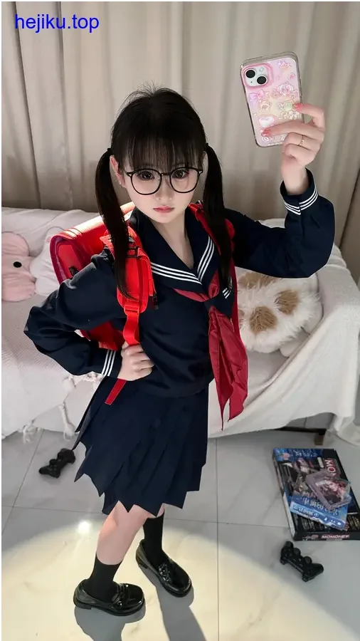 幼水铃衣树荫下清新写真 幼水铃衣树荫下清新cos写真 自然光影