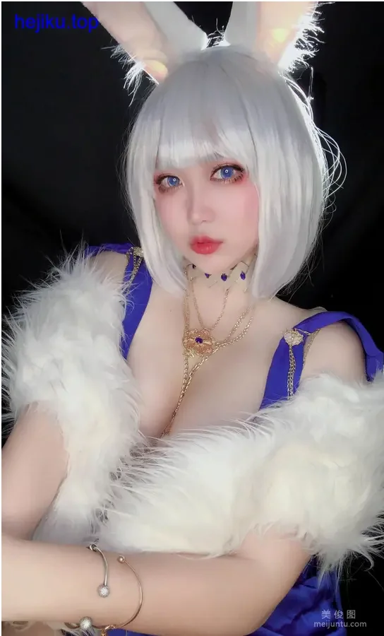 椒妮佐仁奶牛服装细节
